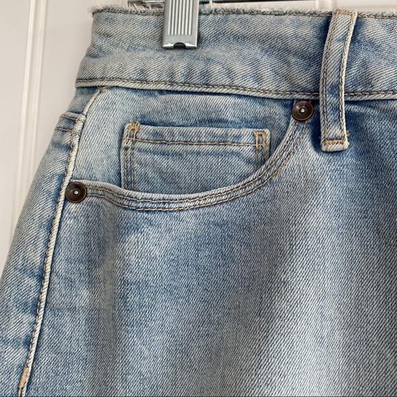 PAIGE light wash denim skirt SIZE 27 - Picture 5 of 8
